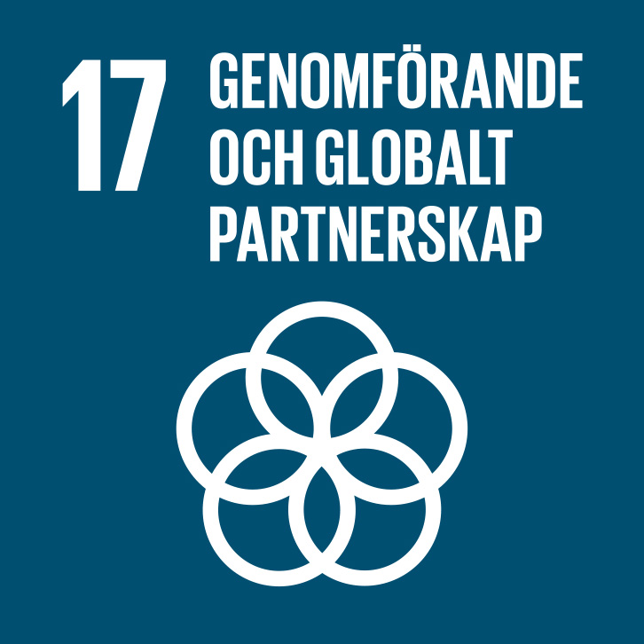 SDG-koppling 17 samarbete och partnerskap.